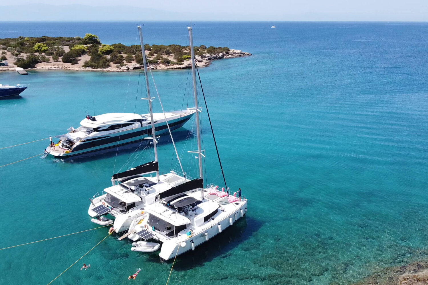 Saronic Golf | Vacanță pe catamaran