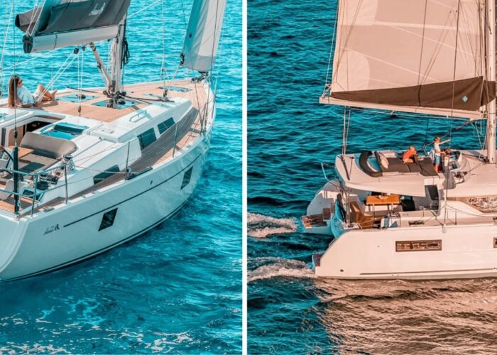sailing yacht vs catamaran